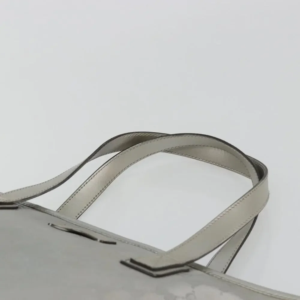 Gucci GG Imprime Tote Silver